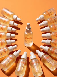 Youth Elixir on a warm orange background